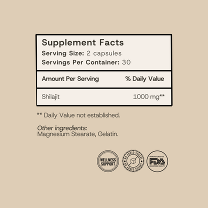 Shilajit Capsules
